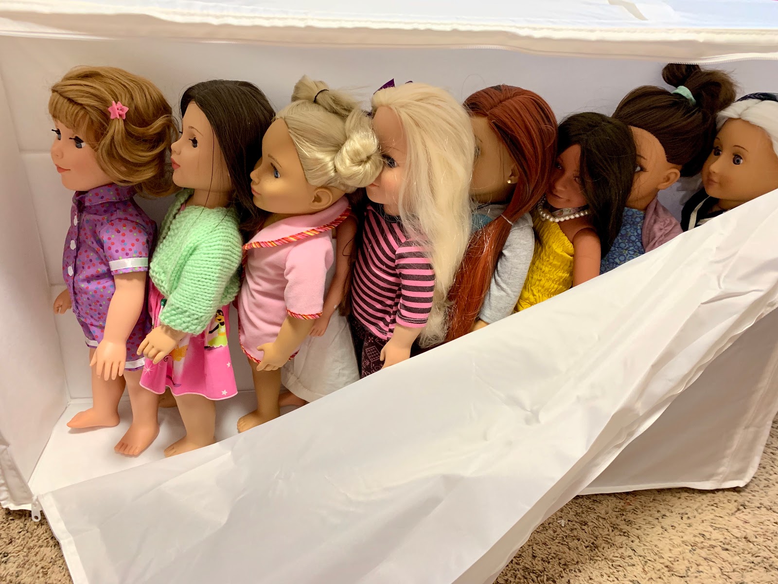 Ikea Skubb Zippered Underbed Storage Case Great For Dolls! – American Doll  Adventures